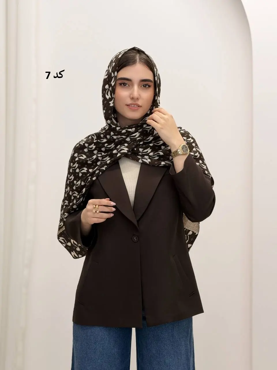 6933-شال میکس سانی